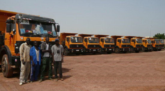 Cliente de Angola y Luanda realiza pedido de 40 unidades de camiones volquete beiben 2538K