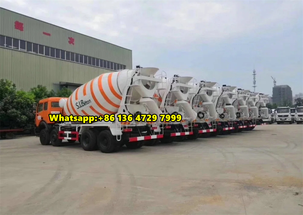 Beiben 3138 cement mixer truck