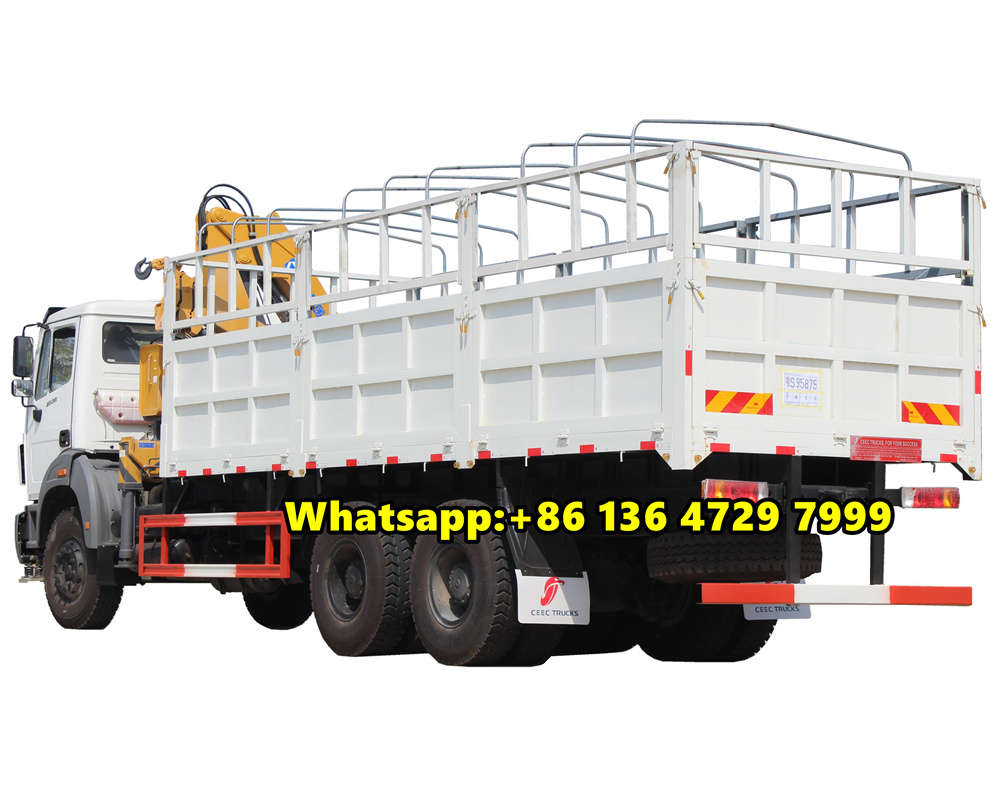 Beiben 2638 lorry crane truck