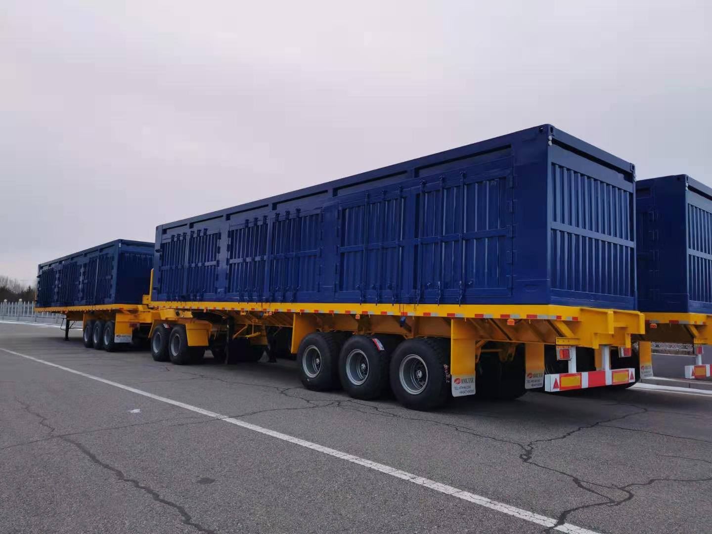 cargo truck semitrailer