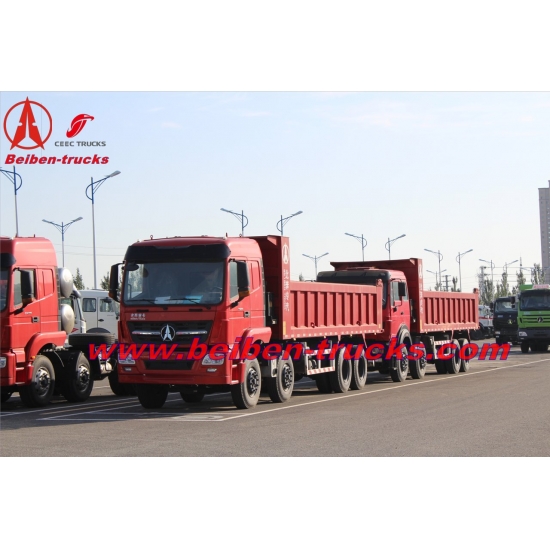 High Quality Made in China Powerful Beiben V3 8X4 tipper for sale With Low Price