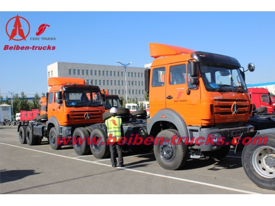 BEIBEN NG80 6x4 Truck Tractor Truck For Sale