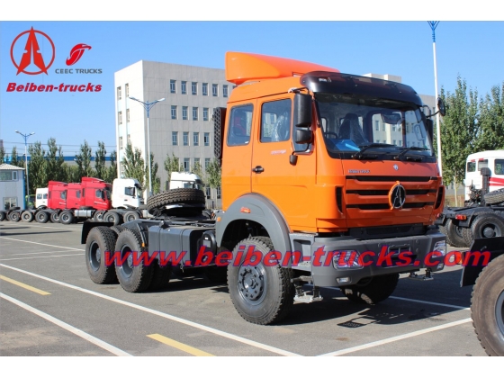 North Benz 420hp truck head 6x4 tractor truck 10 wheels  supplier