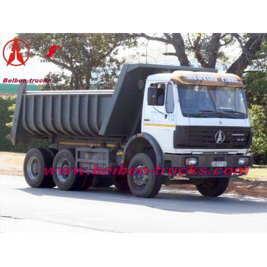 china north benz 2538 dump trucks for earth moving