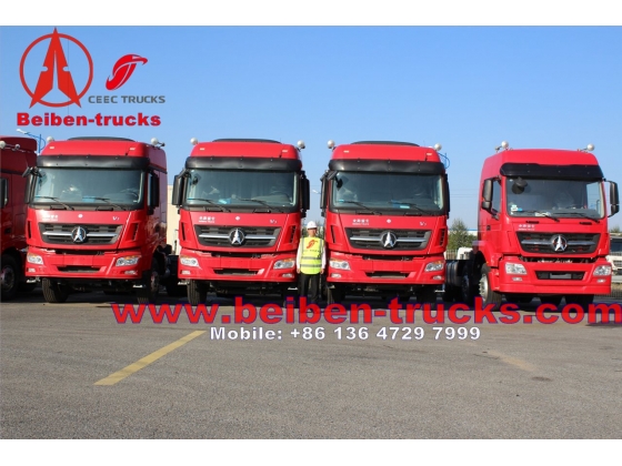 used North Benz Weichai Engine 270-480hp 6x4 North Benz Tractor Truck  for sale