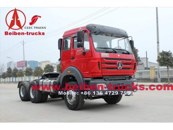 Hot Selling Beiben / Power Star Trailer Tractor Truck Camion Prime Mover with WD Engine For Congo