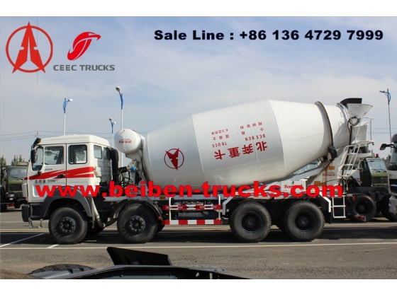 cheap price for beiben V3 concrete mixer truck