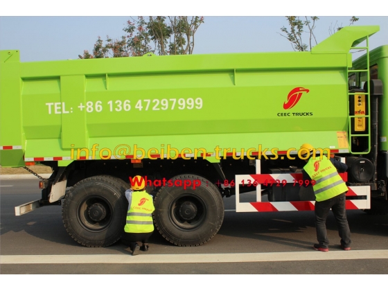 China manufacturer 10 wheel 20 ton sand tipper truck Beiben dump truck  price