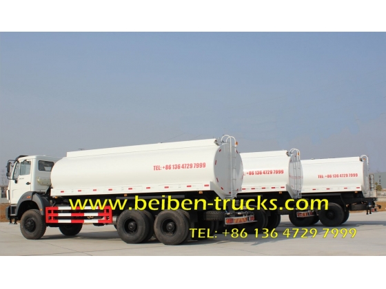 china Beiben 6x4 water carrier truck water spray truck for sale