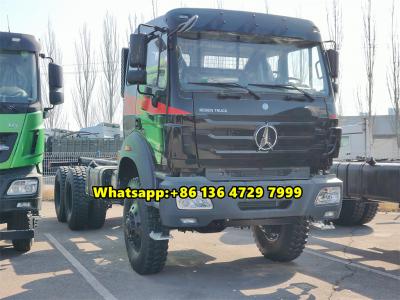 Beiben All Wheel Drive 6x6 Heavy Duty Lorry Cargo Truck Vehicle Chassis