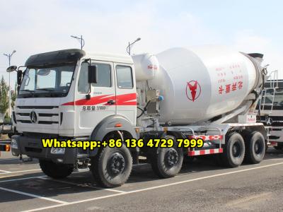 Beiben 8x4 concrete mixer truck