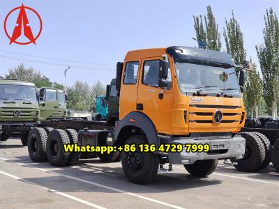 Beiben 6x4 Cargo Truck China north benz 2528 truck chassis