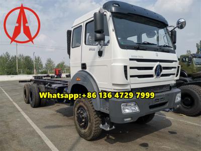 tanzania beiben 6x6 drive truck chassis