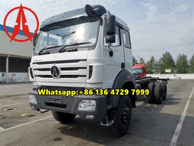 tanzania beiben 6x6 drive truck chassis