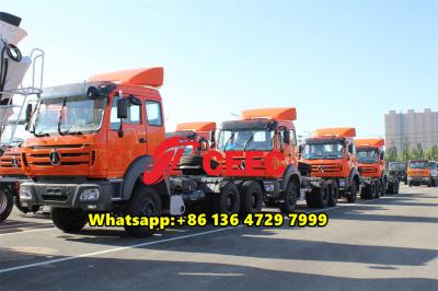 Beiben 2638 tractor head exported to Tanzania