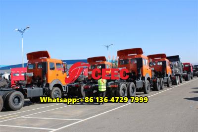 Beiben 2638 tractor head exported to Tanzania