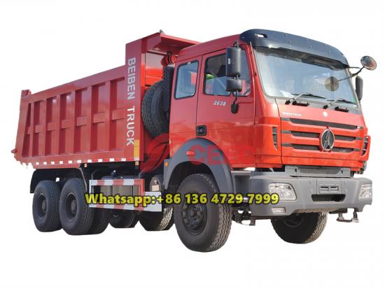 Beiben RHD construction tipper truck