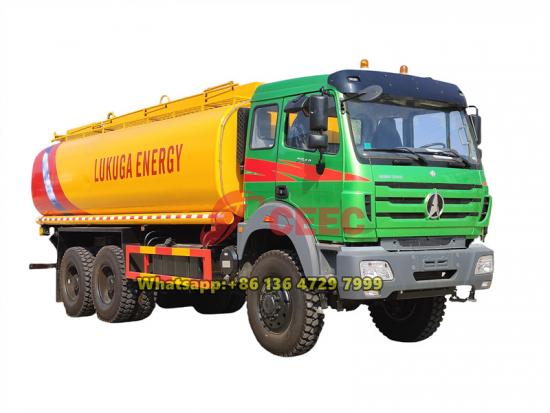 Beiben 6x6 off road fuel truck
