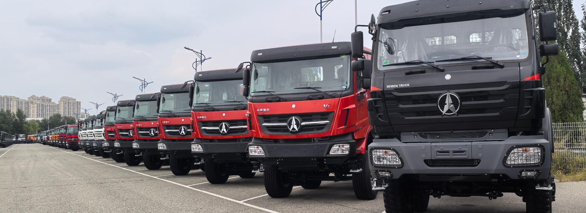 Beiben 8x8 drive truck