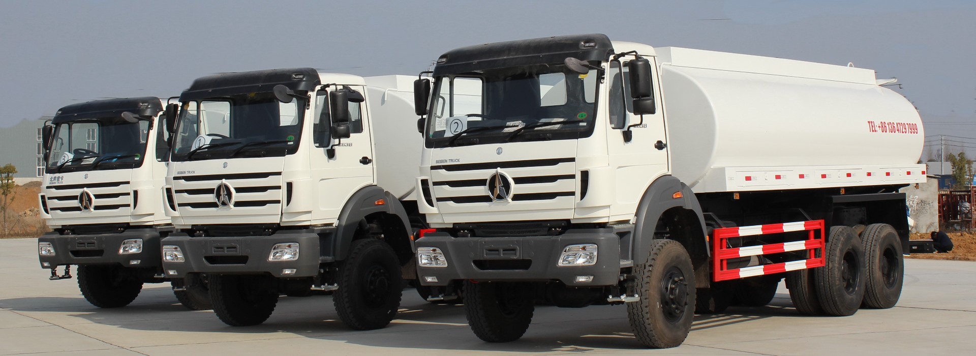 Beiben 2638 water truck