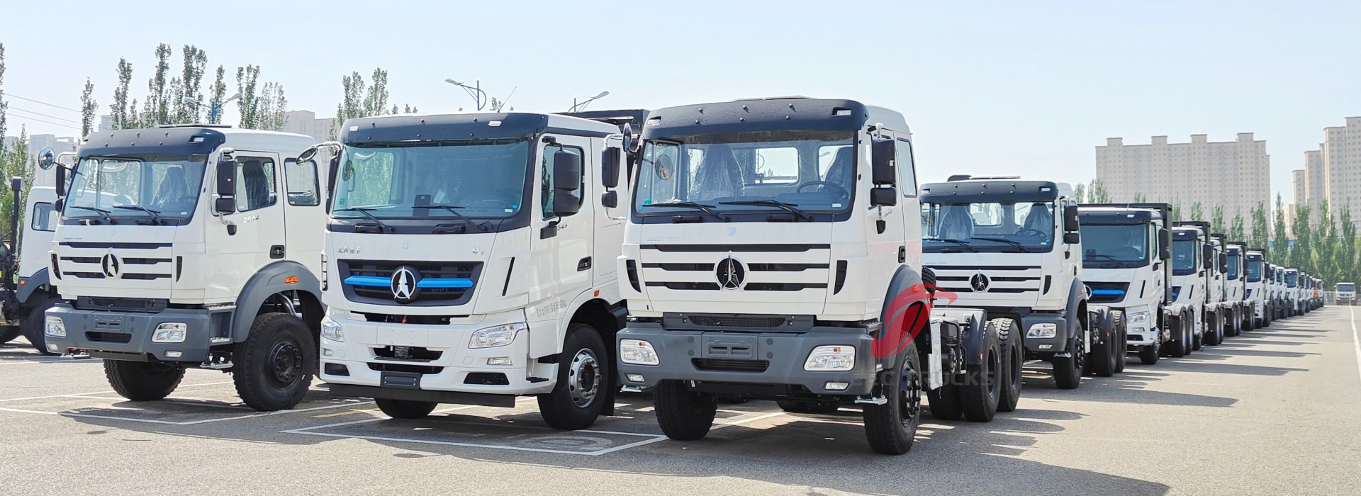 baotou beiben 2642 tractor truck