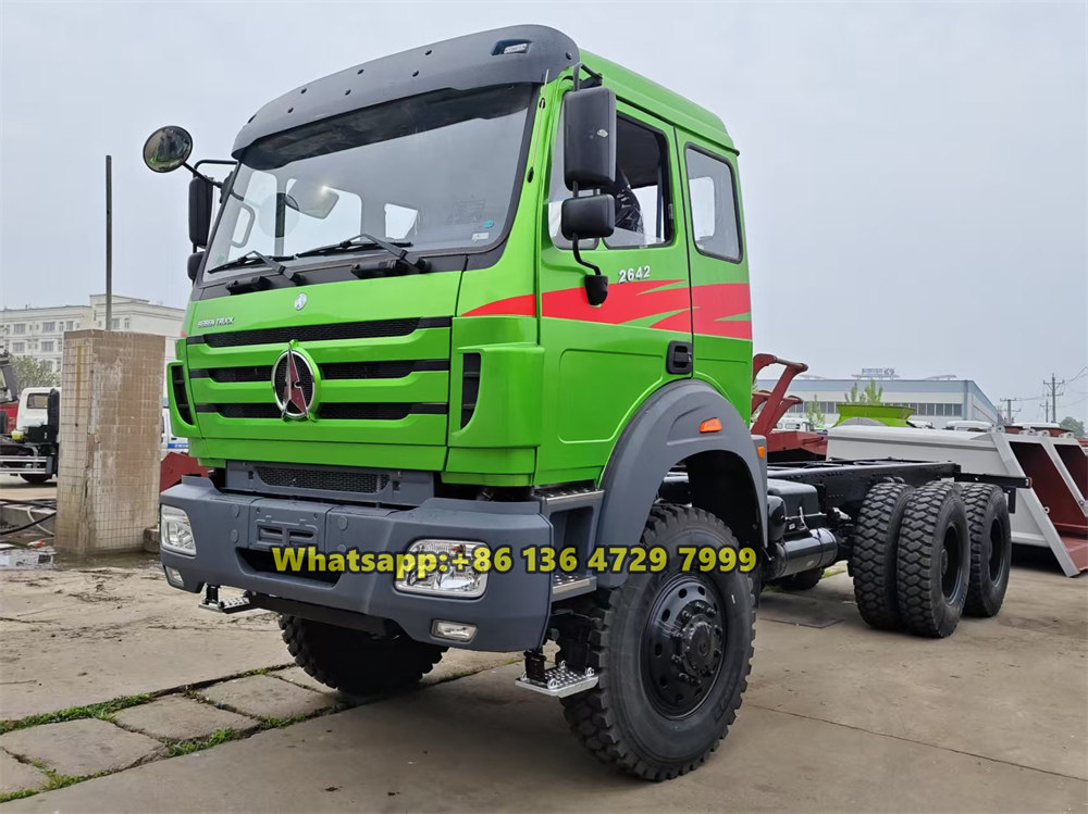 Why congo customer choose beiben 6x6 off road truck as first choice?