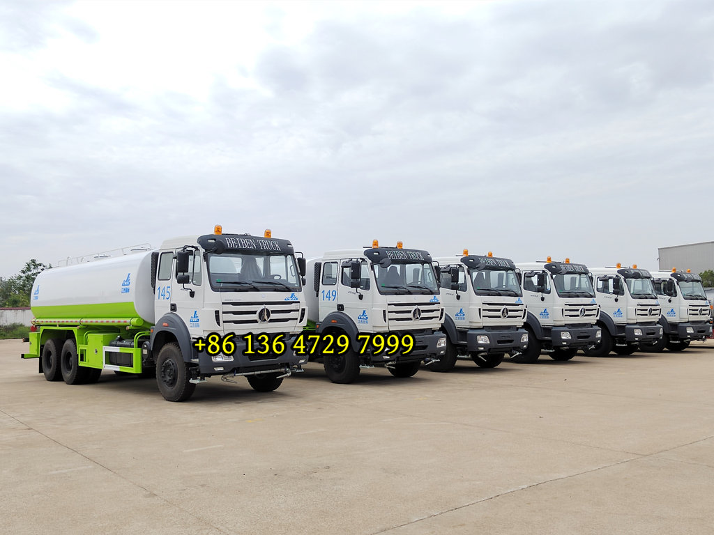 Beiben 2638 water tankers become the first choice of Congo customer