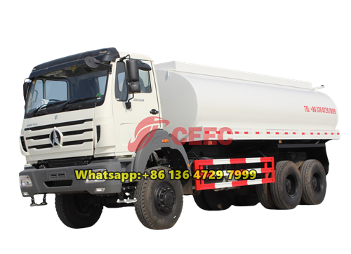 beiben 6x4 water truck