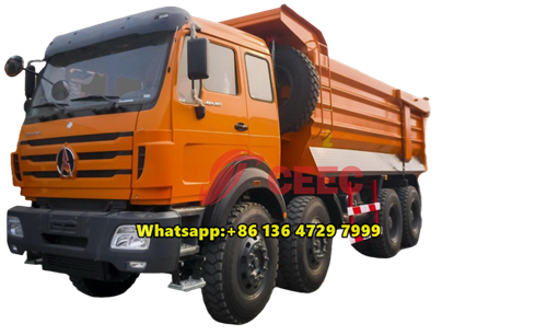 Beiben 8x4 dump truck